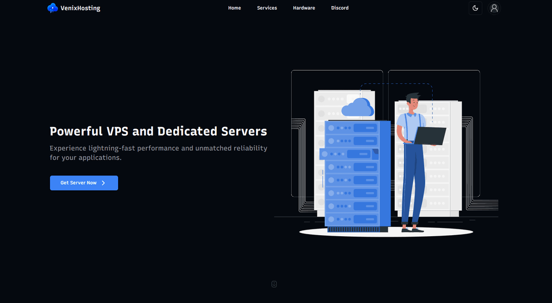 VenixHosting Website